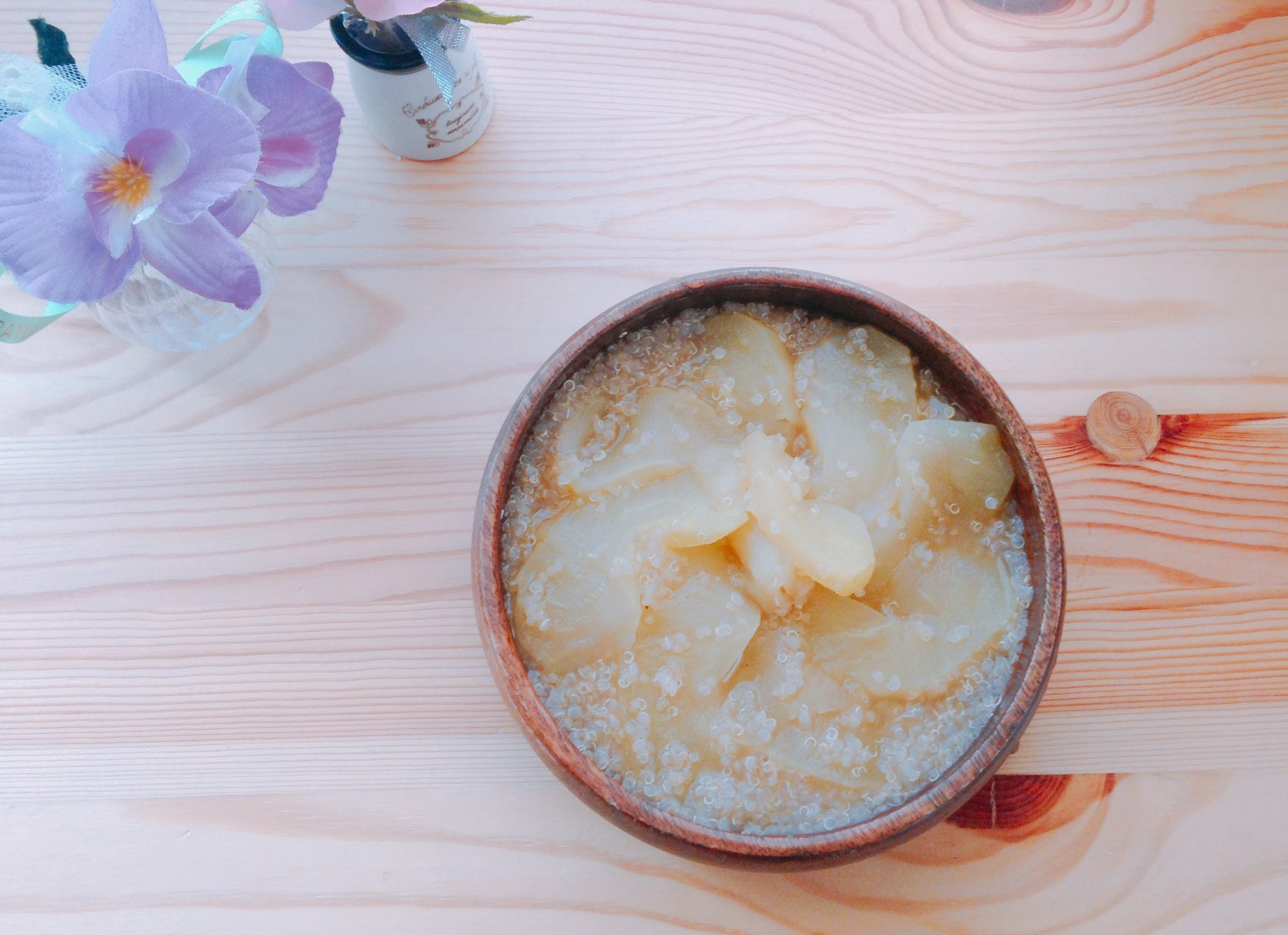 りんごとキヌア