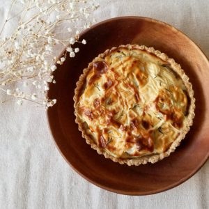 長芋とローズマリーのキッシュ